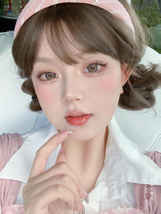 正品年抛 Dreamcon c girl系列奶茶大魔王美瞳 直径14.5着色直径13.8  韩国产 商品图2