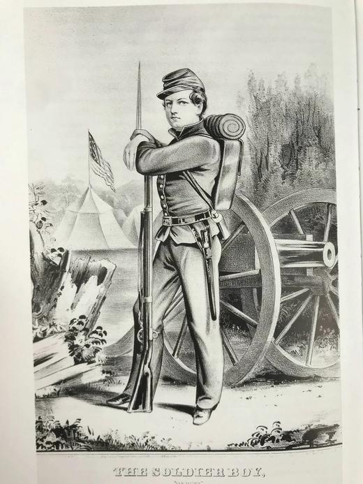 联邦印象：美国内战时期北方流行版画 近150幅插图 精装16开 商品图14