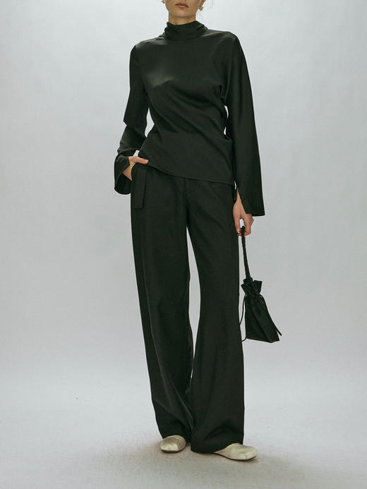 Viktoria Chan｜AW23110 Luna pearl pouch [ 白 / 黑 ] 商品图4