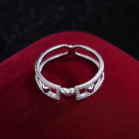 子佩集S925银【心水】戒指【R62520401】闭口2310