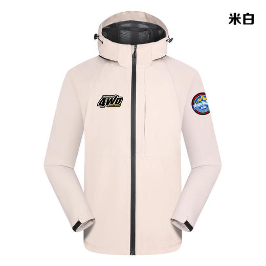 自由基地薄款冲锋衣三防科技锁温防刮保暖拉链风衣户外露营轻徒步 NMJ-2008 商品图6