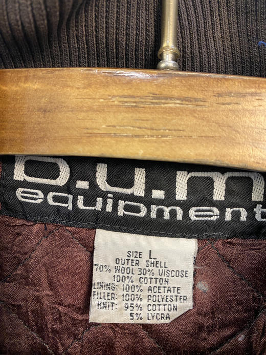 90年代 Vintage B.U.M equipment 香港制 棉服 夹棉外套_CTJK(L-XL) 商品图2