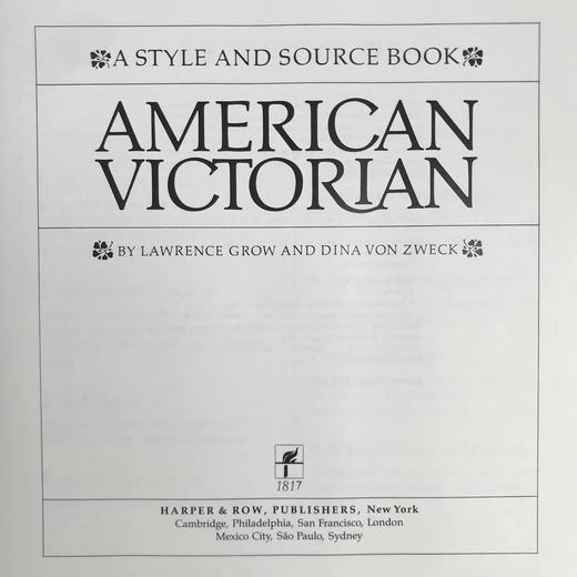 美国维多利亚式装饰图集 400幅插图（60幅彩色） 精装16开 商品图3