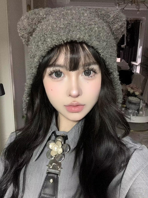 【大直径】Ealla girl-暴力熊 -14.5mm【年抛 度数0-800度 无525/575】 商品图1