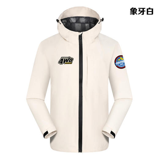 自由基地薄款冲锋衣三防科技锁温防刮保暖拉链风衣户外露营轻徒步 NMJ-2008 商品图2