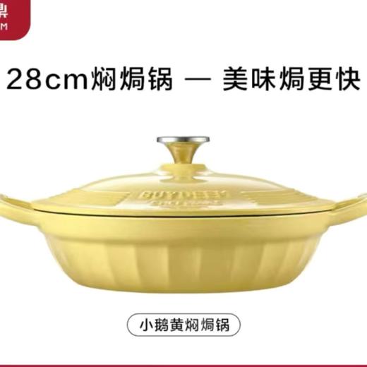 【小家电】北鼎珐琅锅铸铁锅汤锅家用焖炖烧锅煲汤电磁炉搪瓷 HF 商品图7