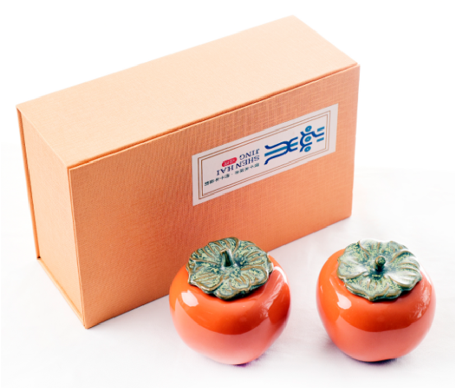 燊海井手工盐  好柿成双 （无碘盐） 75g×2