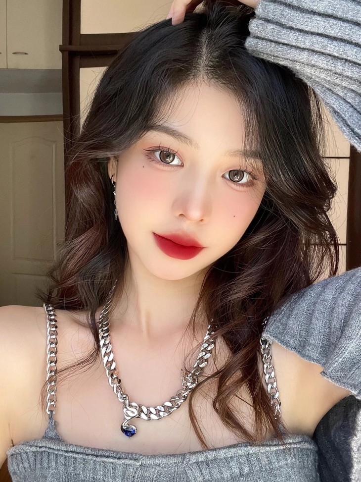 FLOWERCOLOR 年抛隐形眼镜 牛乳亚麻 14.5mm 1副/2片 左右度数可不同 - VVCON美瞳商城