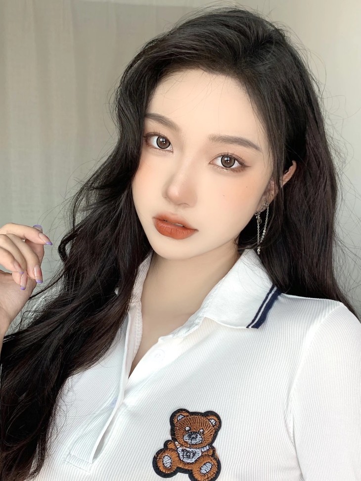 FLOWERCOLOR 年抛隐形眼镜 牛乳亚麻 14.5mm 1副/2片 左右度数可不同 - VVCON美瞳商城