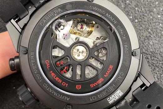 XF厂泰格豪雅卡莱拉系列红骑士复刻手表一比一手表n厂c厂zf厂vs厂clean厂noob厂测评 商品图6