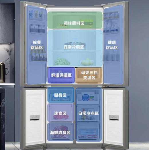 海尔（Haier）冰箱 BCD-501WGHTD95GQU1 商品图4