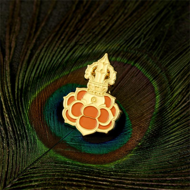 吉本岗艺术中心【特别款】涌莲金刚杵胸章