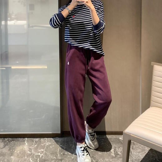 小马刺绣加绒加厚卫裤101608 商品图1