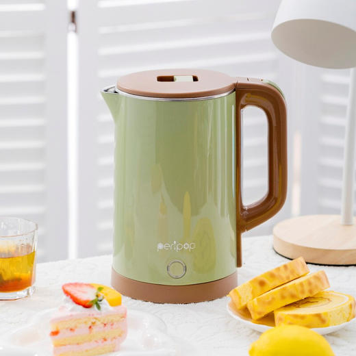 【小家电】peripop小派派家用不锈钢电热水壶 保温一体烧水壶自动断电2.5L大容量 JS-1880HF 商品图1