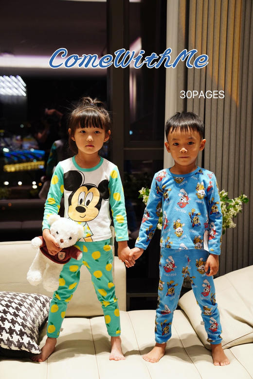 49.9/ 两套 ❗️亏本必抢❗️100%全棉280g磨毛拉架家居服 A类 商品图4