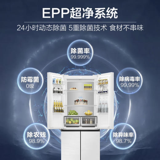 海尔（Haier）冰箱 BCD-501WGHTD95GQU1 商品图7