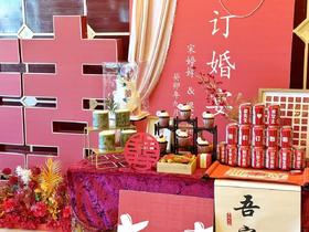 中式婚礼甜品台