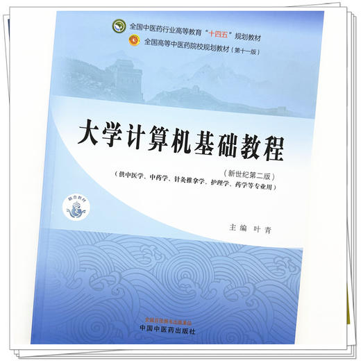大学计算机基础教程 叶青 主编 新世纪第二2版 中国中医药出版社 全国中医药行业高等教育十四五规划教材第十一版 商品图3