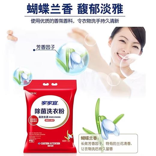 家家宜蝴蝶兰香氛除菌洗衣粉【1kg】 商品图3