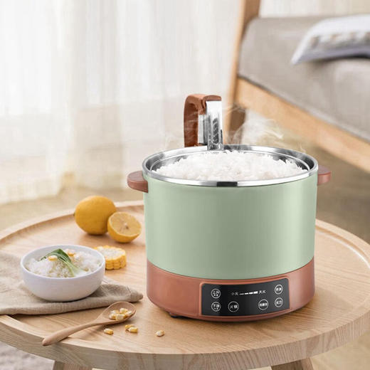 【小家电】PERIPOPperipop小派派自动升降电火锅家用多功能料理锅一体快速蒸烤煮电热锅MY1503 HF 商品图4