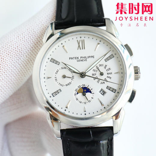 TW百达翡丽PP 万年历多功能高级男士腕表 采用9100 商品图1