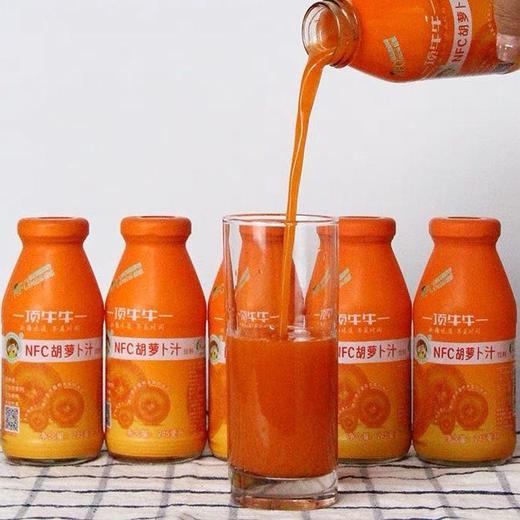 新疆NFC鲜榨胡萝卜汁245ml/瓶 *10瓶 新疆特产 新疆美食 商品图0