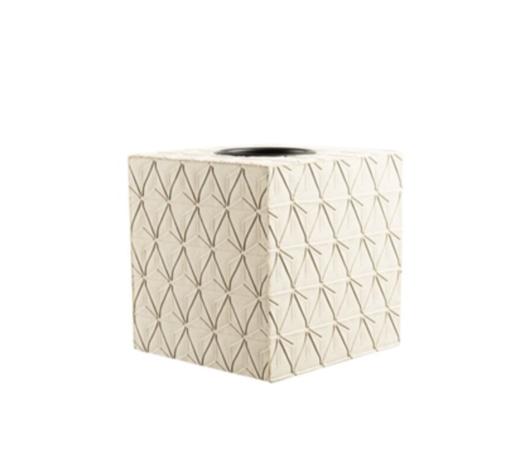 轻奢风抽纸盒家用客厅创意皮革高级感纸巾盒 商品图0