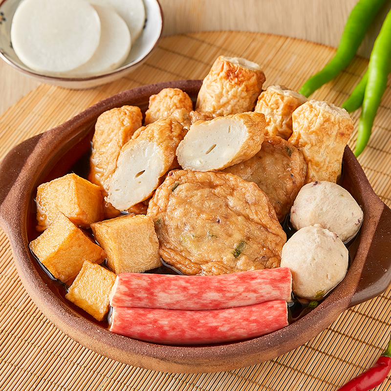 深夜食堂！料店里的味道【日韩关东煮组合】4种/6种两款组合 鱼饼鱼糕+美味炖汁 新鲜鱼肉制作 拒绝香精勾兑 速冻锁鲜工艺 多种料理方式 还原食材本味