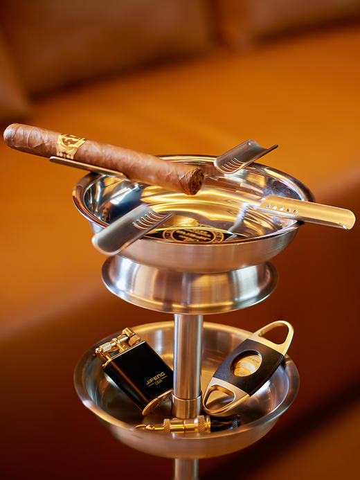 落地立式雪茄烟灰缸 不锈钢材质可拆卸易清洗 方便移动 商品图2