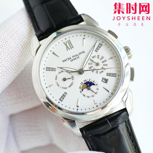 TW百达翡丽PP 万年历多功能高级男士腕表 采用9100 商品图0