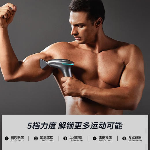【小家电】skg筋膜枪 专业级肩颈按摩器X7HF 商品图2