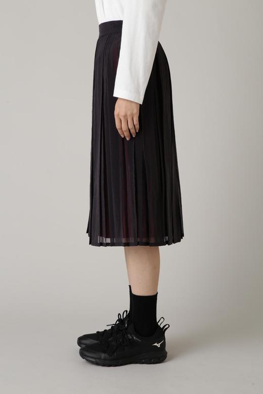 Margaret Howell  日版黑色纱质双层百褶裙 商品图12