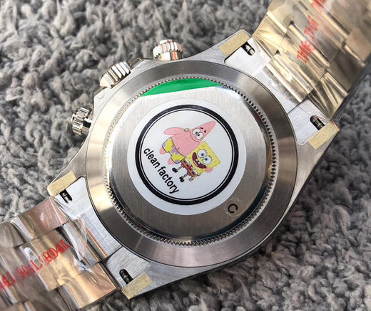 （严选）clean大名鼎鼎C厂劳力士迪通拿系列，熊猫迪！出厂自带专柜品质！ar厂的表带，头粒与表壳配合紧致，不会像之前n厂壳装ar厂表带一样头粒松垮！c厂陶瓷圈，铂金刻度！ 商品图3