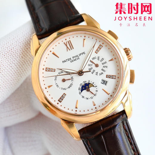 TW百达翡丽PP 万年历多功能高级男士腕表 采用9100 商品图2