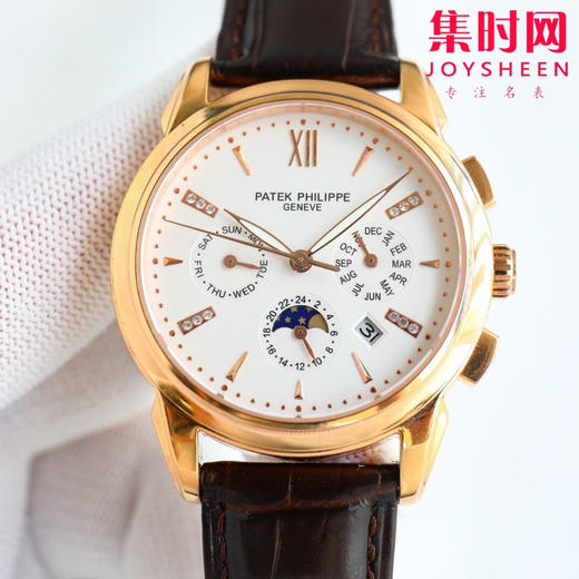 TW百达翡丽PP 万年历多功能高级男士腕表 采用9100 商品图3