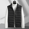 【圈】【新款DTH】大依优型大码羽绒马甲男宽松加肥加大码上衣夹克胖子男士外套坎肩背心 商品缩略图1