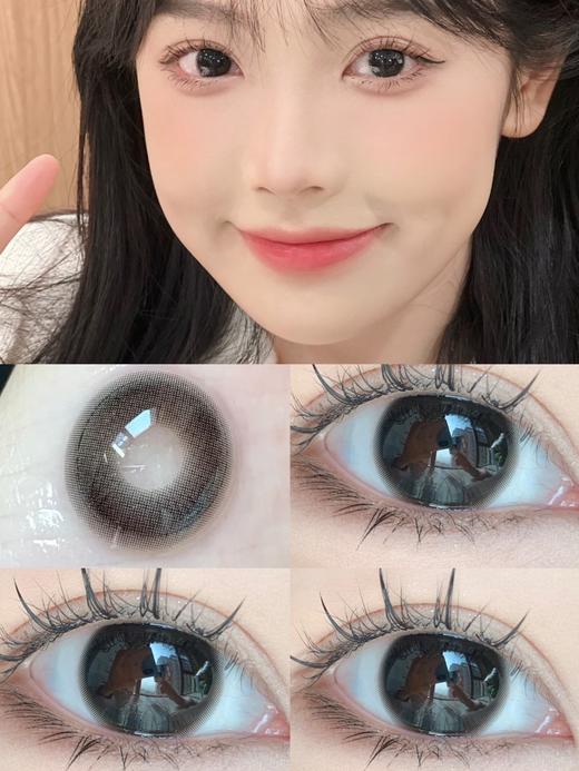 Ticc May正品年抛透感黑美瞳 | 直径14.2着色直径13.3 | 韩国产 商品图2