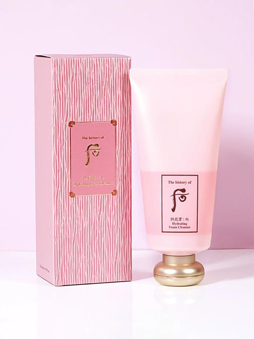 韩国Whoo后水妍洁面乳泡沫保湿深层清洁舒缓敏感女士 180ml 商品图1