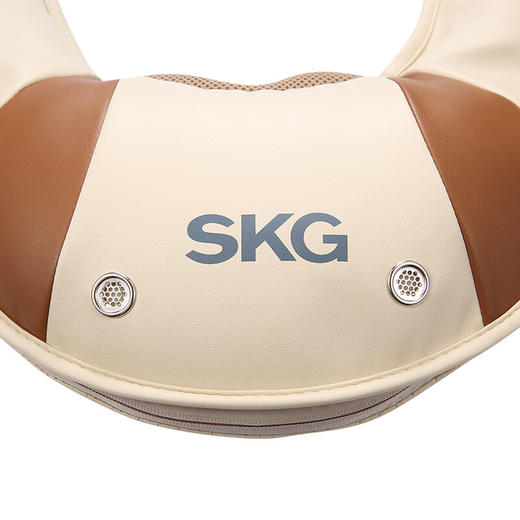 【小家电】SKG肩颈椎按摩器 温热揉捏 颈部腰部肩部腿部按摩披肩 礼物节日礼品4095HF 商品图2