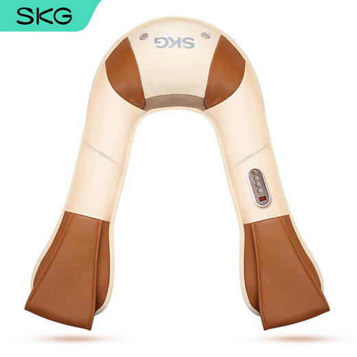 【小家电】SKG肩颈椎按摩器 温热揉捏 颈部腰部肩部腿部按摩披肩 礼物节日礼品4095HF 商品图0