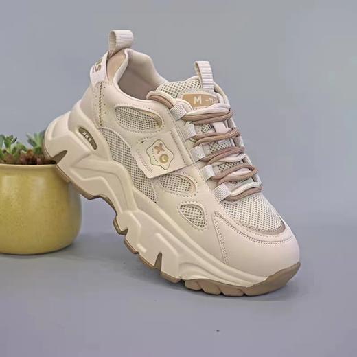 欧罗巴真皮老爹鞋2023新款厚底运动休闲鞋 商品图3