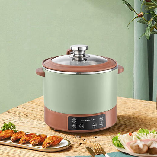 【小家电】PERIPOPperipop小派派自动升降电火锅家用多功能料理锅一体快速蒸烤煮电热锅MY1503 HF 商品图2