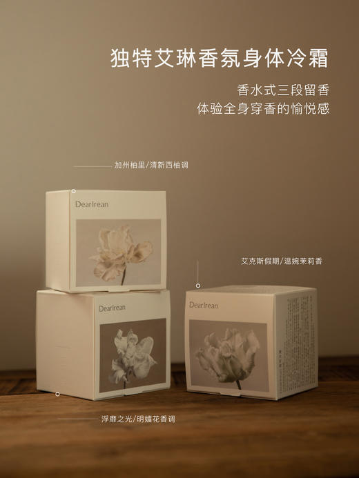 原价99，现69🉐自用款推荐！淡淡的高级香. 保湿也不黏腻好闻！面霜级别的身体霜. 【独特艾琳香薰身体冷霜】 商品图7