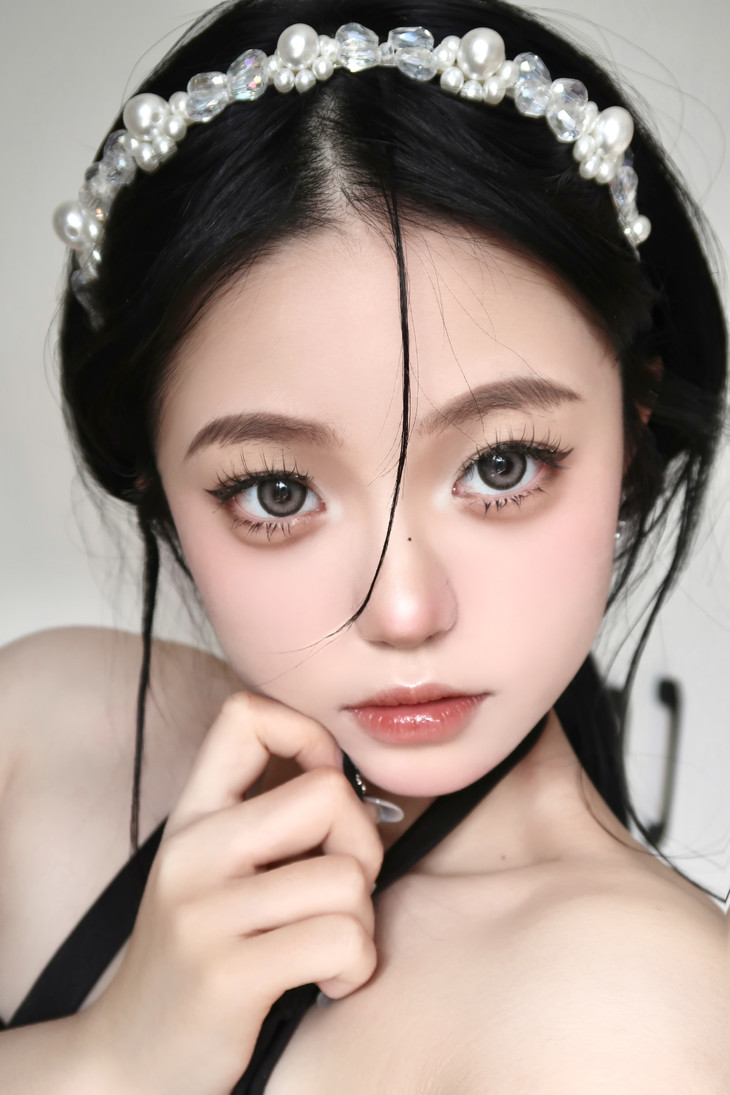 TOASTNOMI 年抛隐形眼镜 金妮冷棕 14.5mm 1副/2片 左右度数可不同-VVCON美瞳商城25