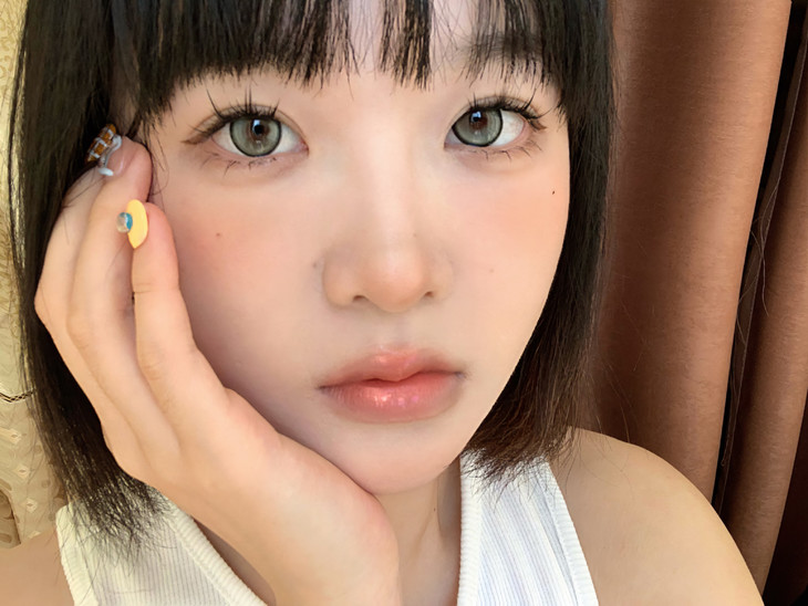 TOASTNOMI 年抛隐形眼镜 糖果玻璃·薄荷 14.2mm 1副/2片 左右度数可不同-VVCON美瞳商城33