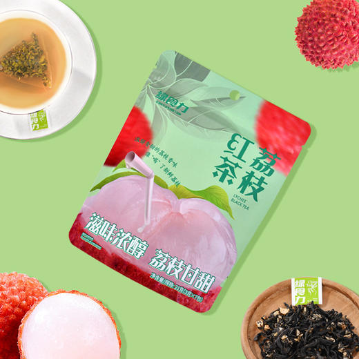 绿食力荔枝红茶 商品图1