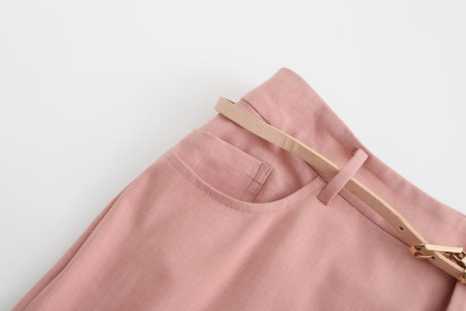 司歌修身小脚九分裤职业弹性端庄知性女裤ED881384 商品图3