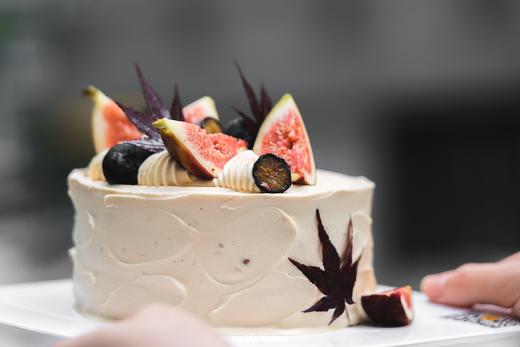 【低甜版】伯爵茶无花果奶油蛋糕 | 烤爱 商品图2