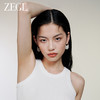 ZEGL复古金属耳环女2023年新款爆款耳钉小众设计感夏天度假风耳饰 商品缩略图3