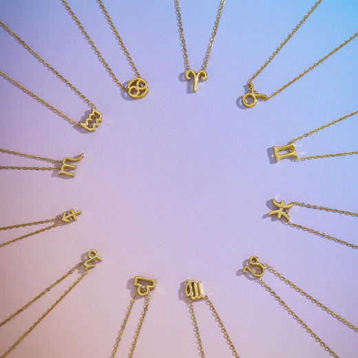 【十二星座】S925银系列项链【YF-A2283】 商品图1